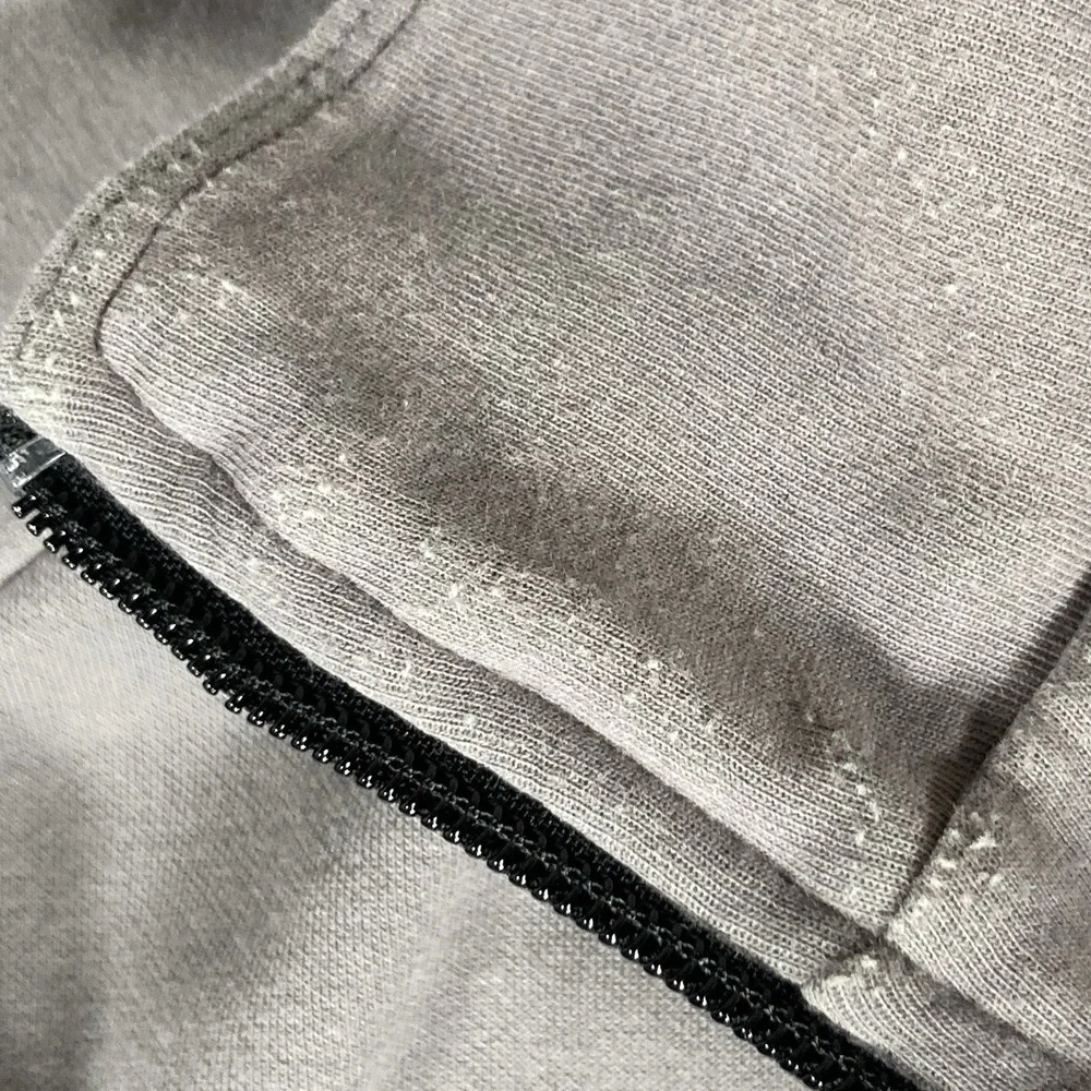 Banana Republic Mens 1/4 Zip Sweater XL Gray Pullover Casual‎ Lightweight